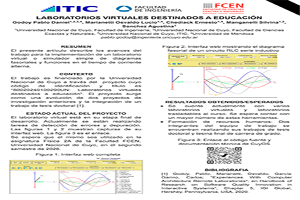Laboratorios Virtuales Destinados a Educación